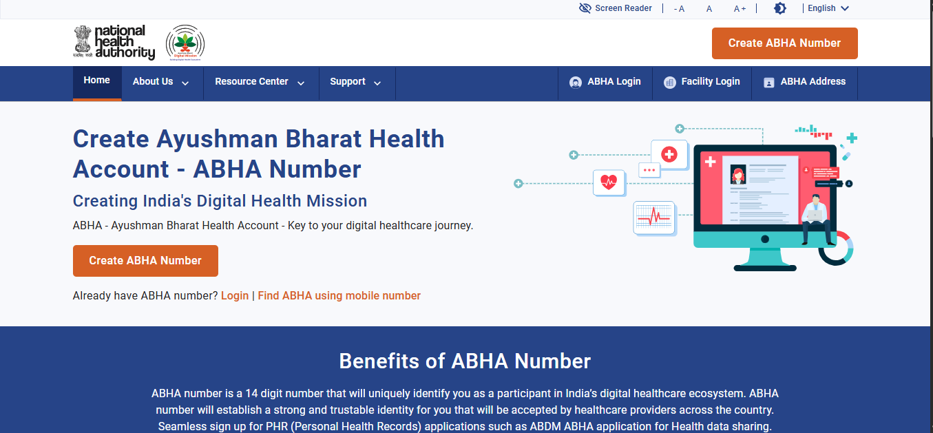 ABHA Card Online Apply 2026