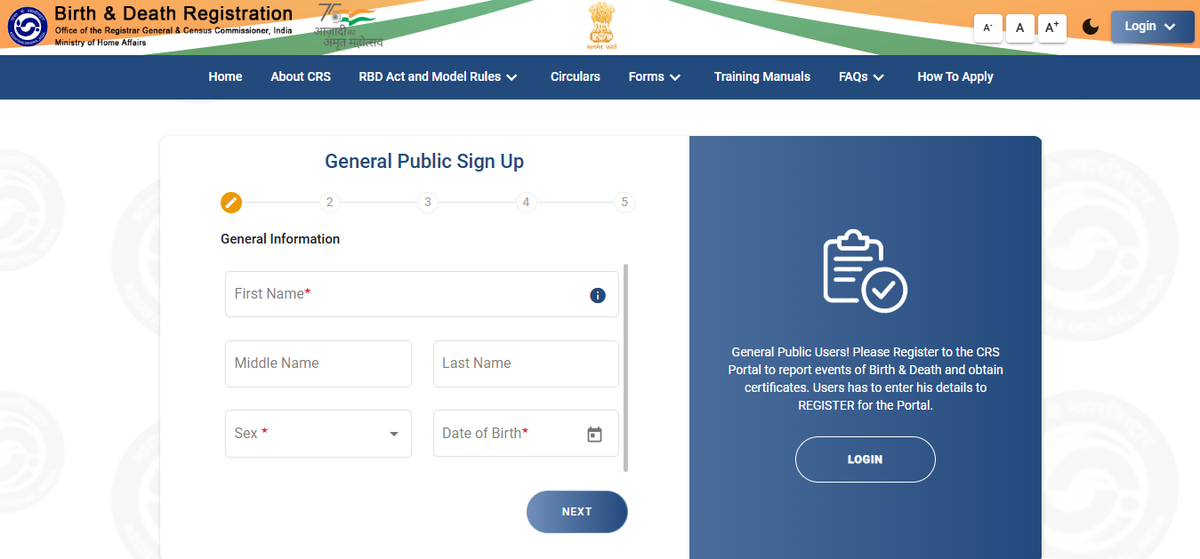 Birth Certificate Online Apply 2026