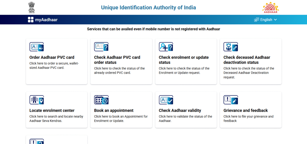 PVC Aadhaar Card Online Apply 2026