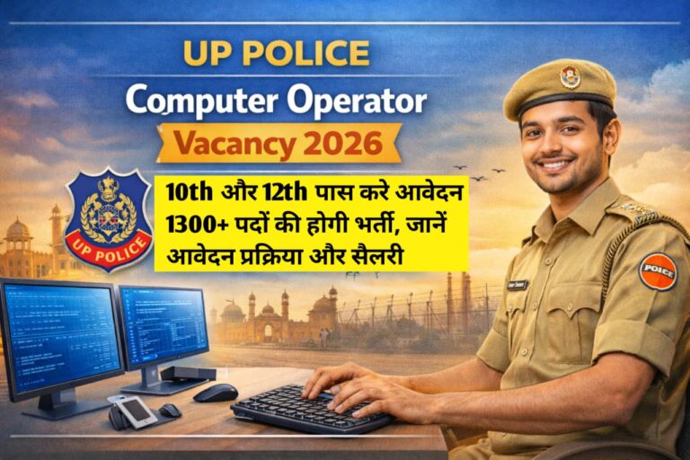 UP Police Computer Operator Vacancy 2026