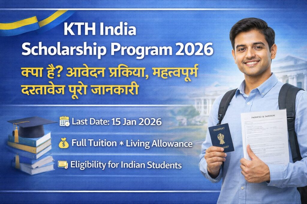 KTH India Scholarship Program 2026