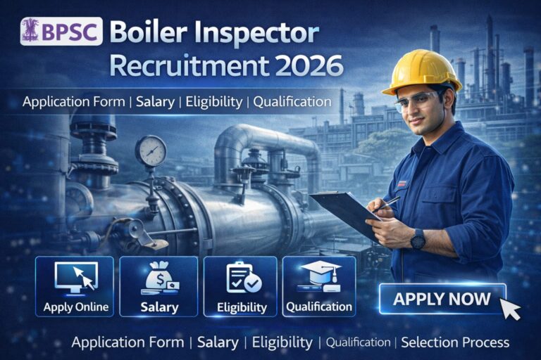 BPSC Boiler Inspector Bharti 2026