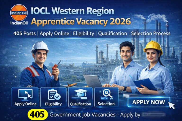 IOCL Western Region Apprentice Vacancy 2026: Post 405, Apply Online, Eligibility, Qualification And Selection Process