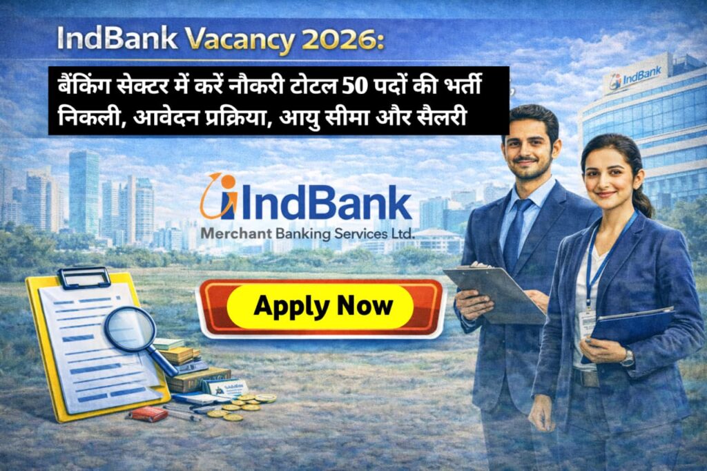 IndBank Vacancy 2026