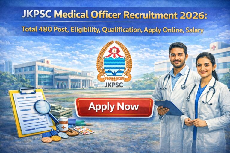 JKPSC Medical Officer Recruitment 2026