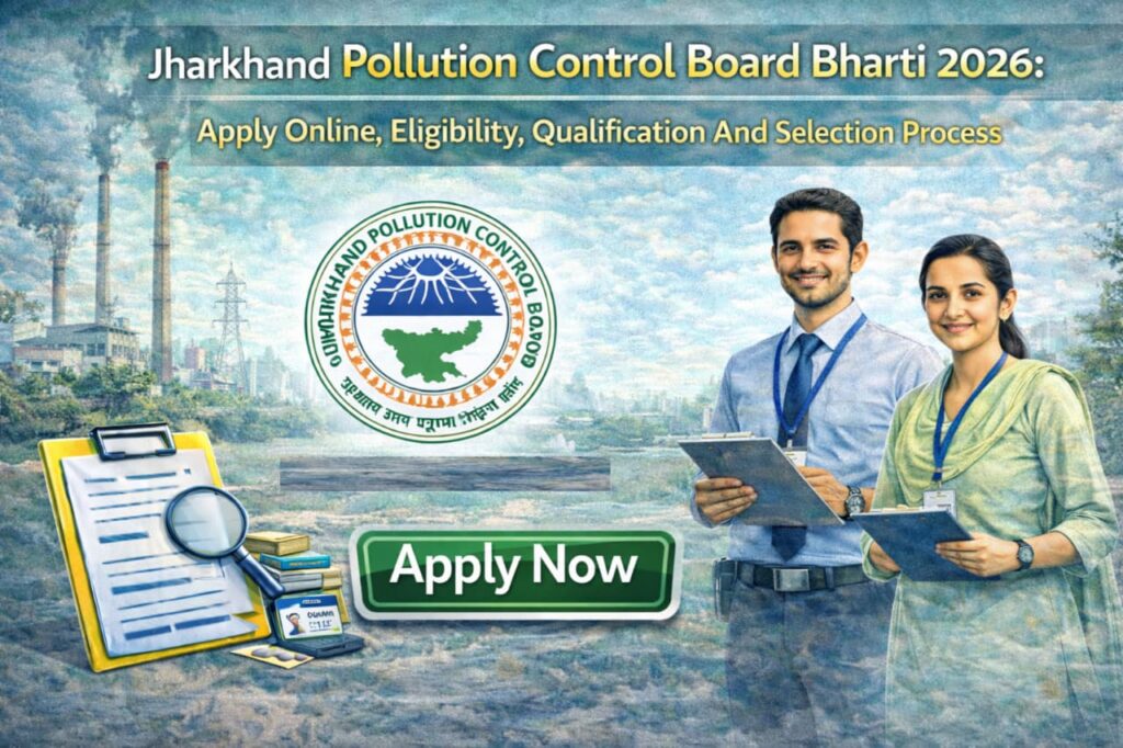Jharkhand Pollution Cantrol Board Bharti 2026