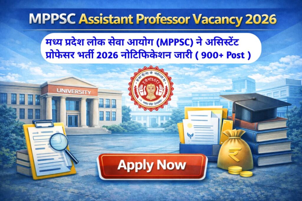 MPPSC Assistant Professor Bharti 2026