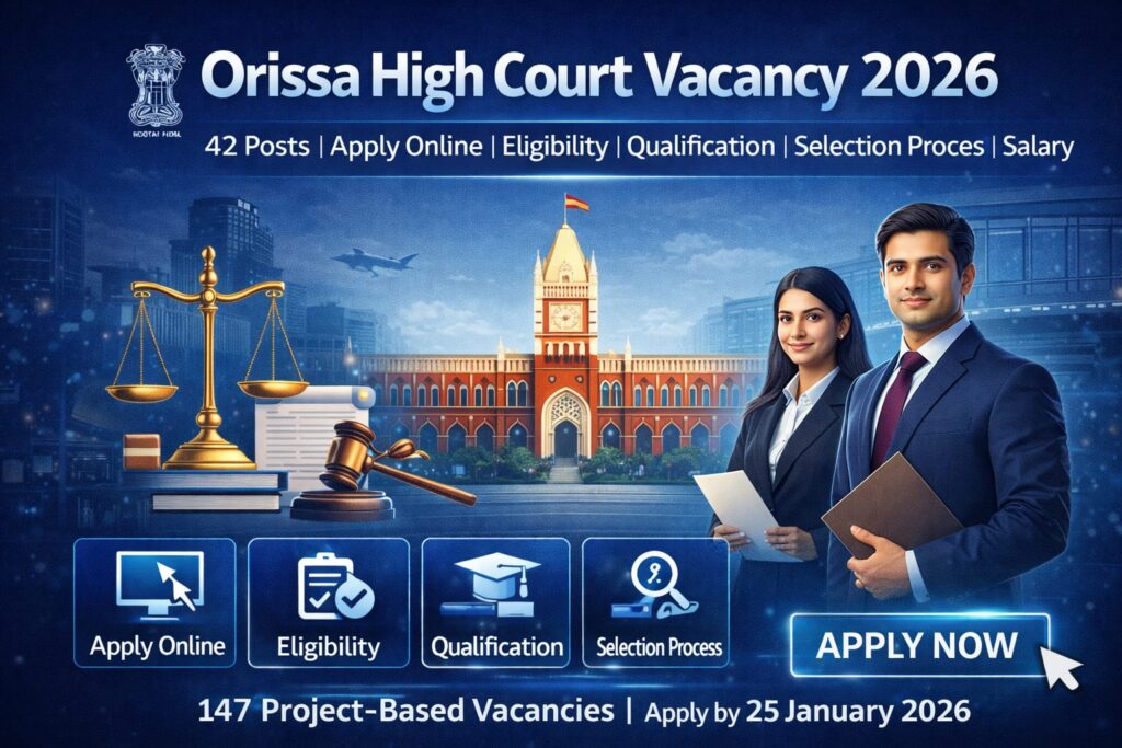 Orissa High Court Announces Vacancy