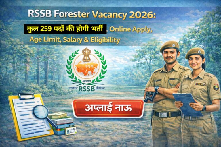 RSSB Forester Vacancy 2026
