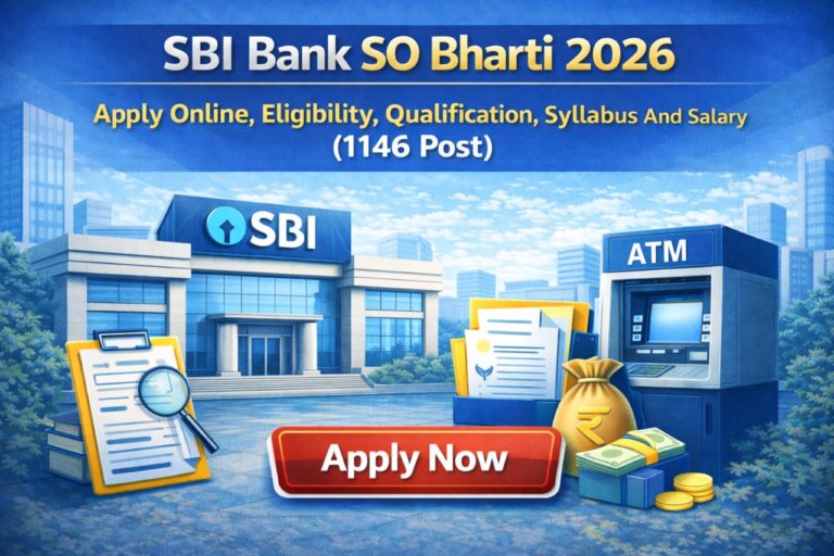 SBI Bank SO Bharti 2026