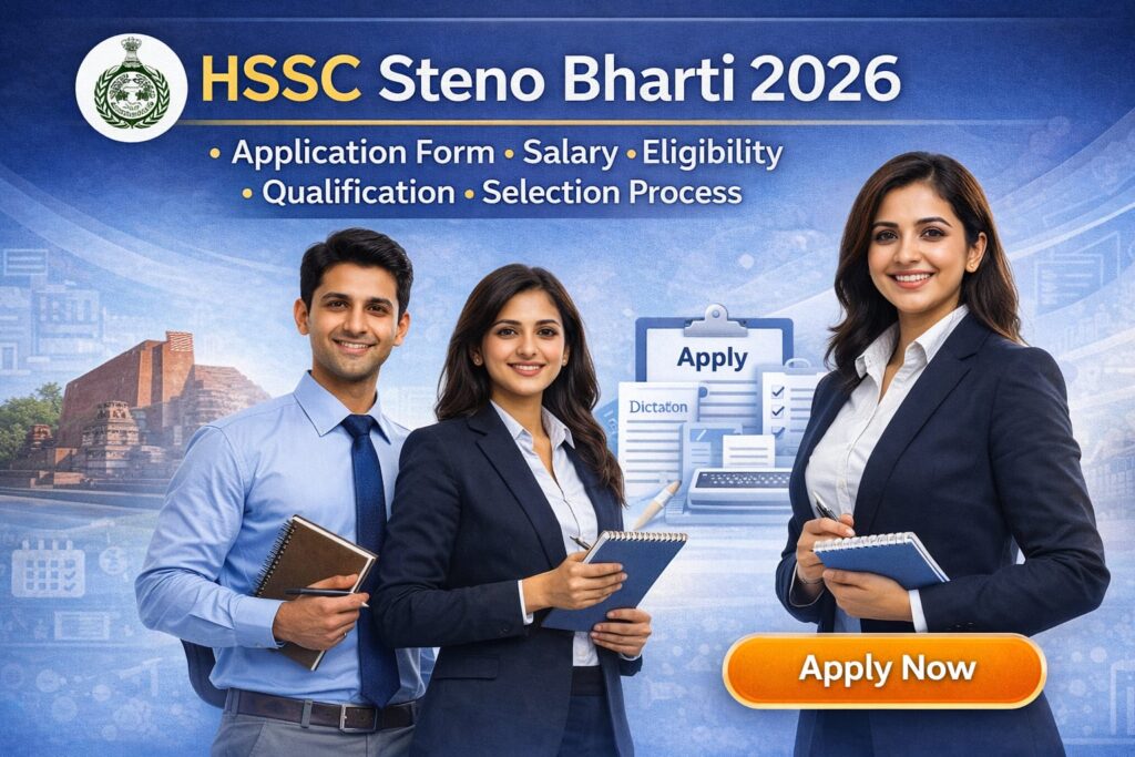 HSSC Steno Bharti 2026